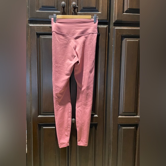 Nike Dri-Fit One Luxe mid-rise pink leggings - Picture 3 of 6